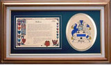 Sharp Clan Crest History Framed Print