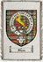 Shaw Clan Badge Throw Blanket