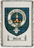Sheach Clan Badge Throw Blanket