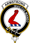 Armstrong Clan Badge Flag