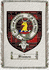 Simson Clan Badge Throw Blanket