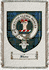 Skene Clan Badge Throw Blanket