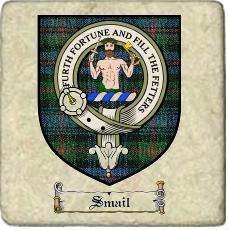 Smail Clan Badge Marble Tile