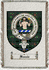 Smale Clan Badge Throw Blanket