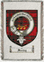 Sorley Clan Badge Throw Blanket