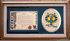 Spalding Clan Crest History Framed Print