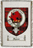 Spens Clan Badge Throw Blanket