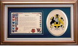 Spittal Clan Crest History Framed Print