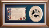 Spot Clan Crest History Framed Print