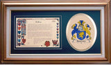 Spurrier Clan Crest History Framed Print