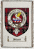 Stuart Clan Badge Throw Blanket