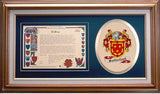 Sutherland Clan Crest History Framed Print