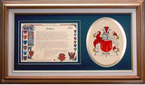 Swift Clan Crest History Framed Print