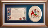 Symmer Clan Crest History Framed Print