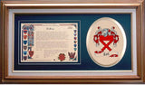 Tait Clan Crest History Framed Print