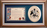 Tarvit Clan Crest History Framed Print
