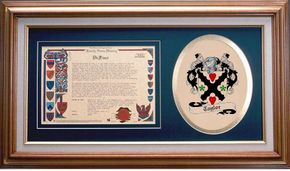 Taylor Clan Crest History Framed Print