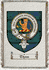 Thom Clan Macthomas Clan Badge Throw Blanket