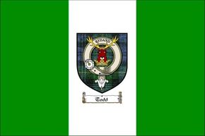 Todd Clan Badge Flag