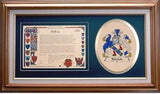 Todrick Clan Crest History Framed Print