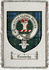 Tonnochy Clan Badge Throw Blanket