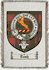 Tosh Clan Mackintosh Clan Badge Throw Blanket
