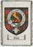 Tosh Clan Badge Throw Blanket