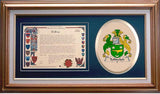 Tullidelph Clan Crest History Framed Print