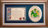 Tullidelph Clan Crest History Framed Print