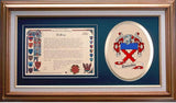 Tweedie Clan Crest History Framed Print