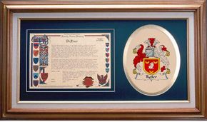 Tytler Clan Crest History Framed Print