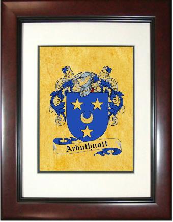 Arbuthnott Coat of Arms Framed Print