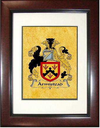 Armistead Coat of Arms Framed Print