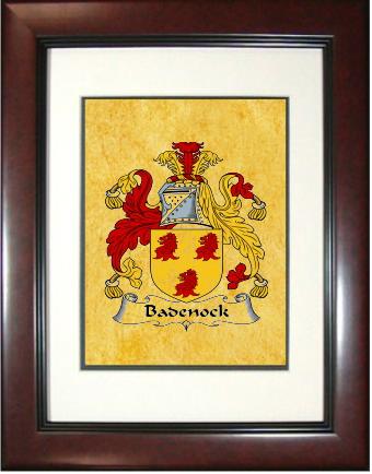 Badenoch Coat of Arms Framed Print