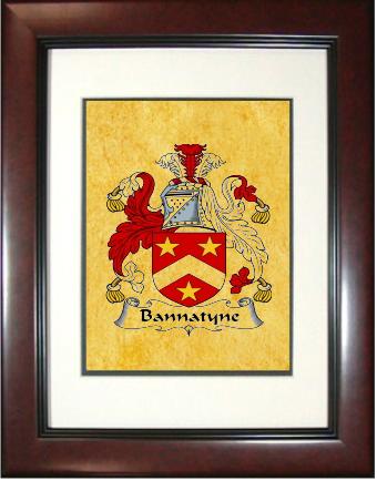 Bannatyne Coat of Arms Framed Print