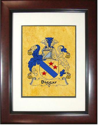 Biggar Coat of Arms Framed Print