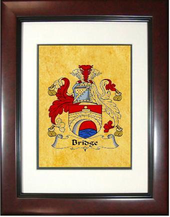 Bridge Coat of Arms Framed Print