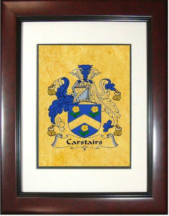 Carstairs Coat of Arms Framed Print