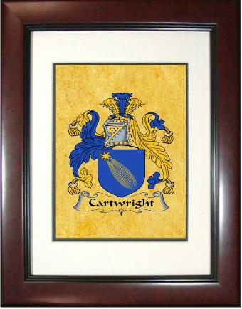 Cartwright Coat of Arms Framed Print