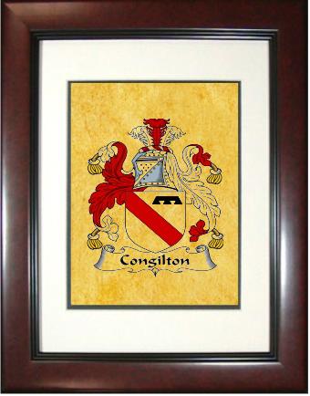 Congilton Coat of Arms Framed Print