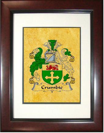 Crumbie Coat of Arms Framed Print