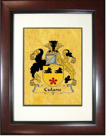 Culane Coat of Arms Framed Print