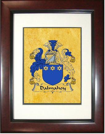 Dalmahoy Coat of Arms Framed Print