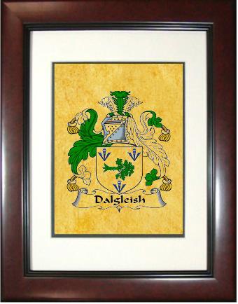 Dalgleish Coat of Arms Framed Print