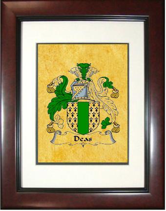 Deas Coat of Arms Framed Print
