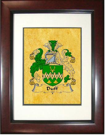 Duff Coat of Arms Framed Print