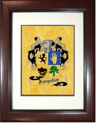 Farquhar Coat of Arms Framed Print