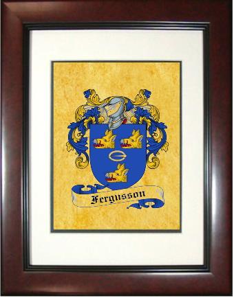 Fergusson Coat of Arms Framed Print