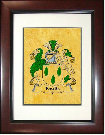 Foulis Coat of Arms Framed Print