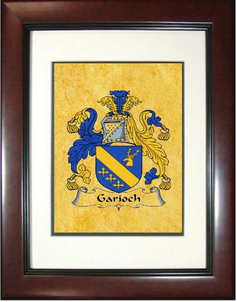 Garioch Coat of Arms Framed Print